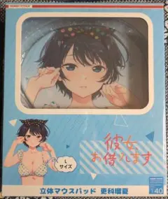 【未開封未使用品】彼女、お借りします　更科瑠夏　立体マウスパッド　ホビーストック