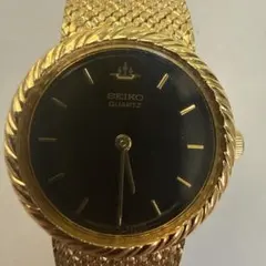希少 ジャンク品 WALTHAM Maxim クォーツ 腕時計 ゴールドカラー