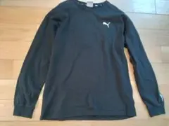 ◆PUMAの黒いロンT◆【メンズSサイズ】