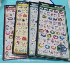 【正規品】ボンボンドロップシール ミニ　スヌーピーシリーズコンプリートセット