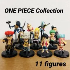 ワンピース フィギュア11体ルフィ ゾロ キッド ローボニー バンダイのサムネイル