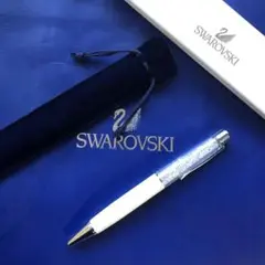 新品SWAROVSKIスワロフスキー太ボールペンホワイトパール