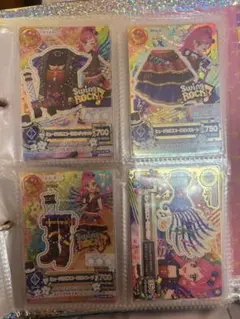 アイカツカード　ミュージカルスコーピオン　コーデ　4枚セット