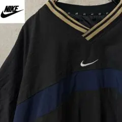 【激レア】90s NIKE ナイキ　ナイロンジャケット　プルオーバー　USA製