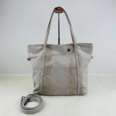 Meeori ミーオリ　トートバッグ サブバッグ　スネーク柄