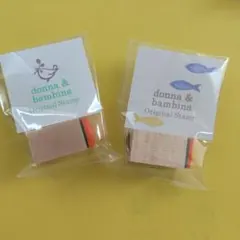 donna & bambina オリジナルスタンプ 2個セット - メルカリ