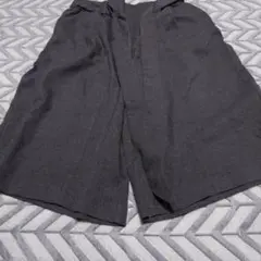 グレー キュロットパンツ レディース