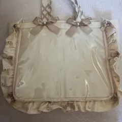 ザッカマート A3 痛バ ベージュ フリルトート