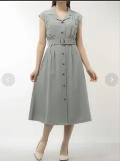 DAISY LIN フォクシー ノースリーブワンピース グリーン 38 - メルカリ