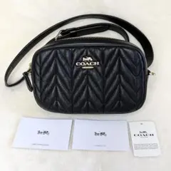 COACH ベルトバッグ / ボディバッグ / ショルダーバッグ ブラック 黒