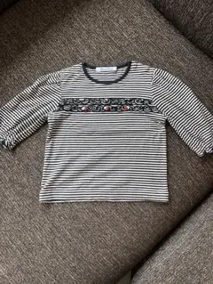 【美品】ファミリア　カットソー　80