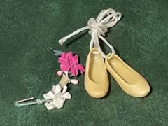 タミーちゃんオリジナルバレエシューズ トゥーシューズ　ヘッドドレス