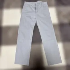UNIQLOカラーデニム　グレーストレート　32