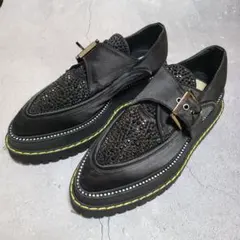 N°21 ヌメロヴェントゥーノ ビジュー 厚底 ローファー ラバーソール