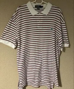 Polo by Ralph Lauren ストライプポロシャツ XL