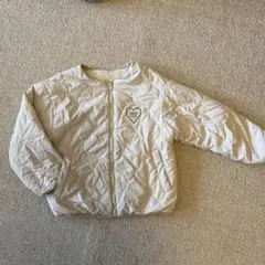 CHARM GIRL キルティングジャケット 100cm~ アイボリー
