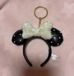 東京ディズニーリゾート カチューシャ キーホルダー チェーン ミニー