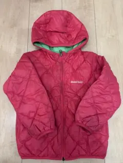 mont-bell フード付き中綿ジャケットリバーシブル☆年末年始発送できます☆