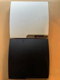 PS3本体 ２台 ホワイト ブラック