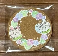 ちいかわ コルクコースター 1点 （モモンガ・古本屋）のサムネイル