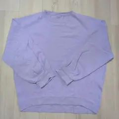 トレーナー パープル L