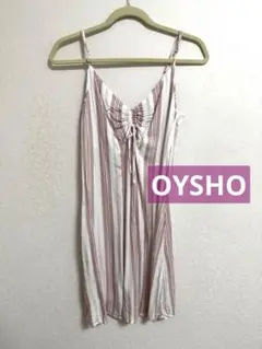 oysho ルームウェア　キャミソール　ストライプ　s