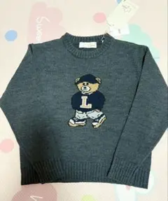LOGOS DAYS ♡ クマ刺繍セーター 120