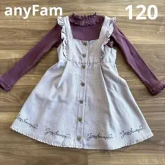 【120】anyFam トップス＆ワンピース 2点セット