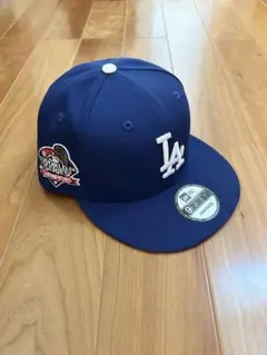 新品ドジャースニューエラ9FIFTYキャップ ワールドシリーズチャンピオンパッチ