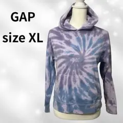 GAP KIDS タイダイパーカー ラベンダー×ブルー XL 150