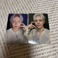 TREASURE ヒョンソク ジョンファン メンシプ とれラッキーカード トレカ