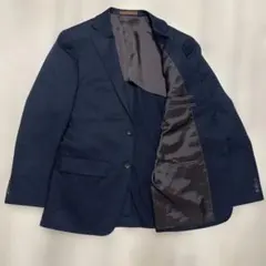 美品 Perfect Suit FActory スーツ ジャケット 黒 L A6