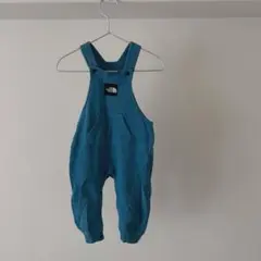 THE NORTH FACE 青 オーバーオール　ベビー