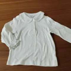 【匿名配送】 ホワイトシャツ　襟付き　長袖