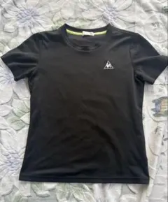 ルコック　le coq sportif 速乾性　半袖Tシャツ ブラック　Mのサムネイル