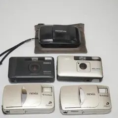 コンパクトフィルムカメラ5台セット #3584のサムネイル