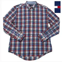 TOMMY HILFIGERシャツ　チェック柄　未使用に近い美品　価格交渉OK
