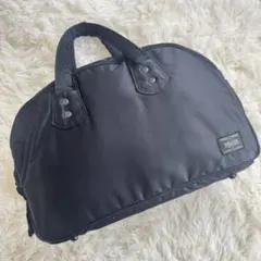 訳あり★未使用級！HEAD PORTER タンカー ミニボストンバッグ ブラック