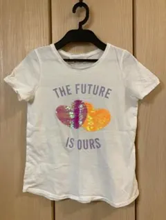 H&M  スパンコール Tシャツ　女の子　140