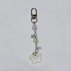 Y2K ウィッシュコア 星 キーホルダー バッグチャーム ハンドメイド