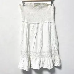 一点もの✨Giocam【XL】シャーリング ティアードスカート チュニック