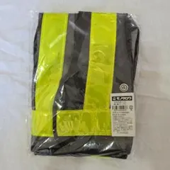 モノタロウ 安全反射ベスト 黒 黄テープのサムネイル