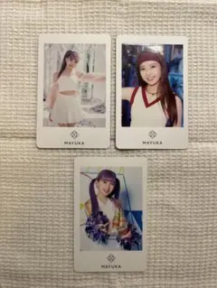 NiziU マユカ MAYUKA フォトカード 3枚セット