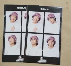 FANTASTICS ロトくじ　世界　フォトステッカー