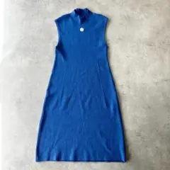 リリーブラウン×マリークヮント　デイジー刺繍ニットワンピース　美品 1091