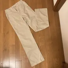 GAP キッズ　ベージュ ロングチノパンツ