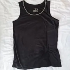 黒ノースリーブ タンクトップ　Lサイズ