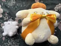サンリオ ポムポムプリン ぬいぐるみ ろまきゅん マスコット 千鳥柄 まとめ売りのサムネイル