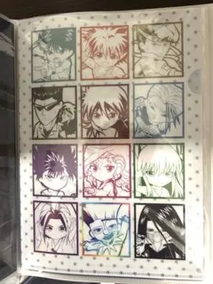 ジャンプ　幽☆遊☆白書　幽白　クリアファイル　セット　プー　日本　アニメ