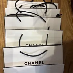 CHANEL シャネル　ショップ袋 縦14cm×横24cm 5枚セット